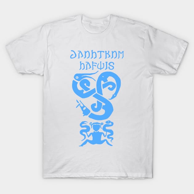 Snake Witch Stone - "Daughter of Hafthi" T-Shirt by PaganImageVault